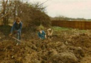1973 The Upminster Sanctuary - Our History - Clearing the Site