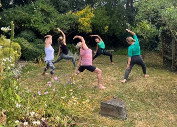Classes - reverse warrior garden