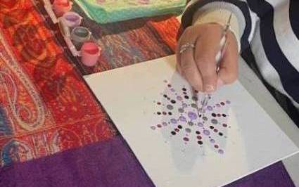 Workshop Carousel - Upminster Sanctuary - dot art workshop